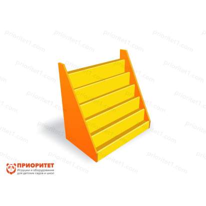 Стеллаж-витрина для книг «Добрый уголок»