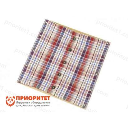 Рамка Монтессори с маленькими пуговицами_1