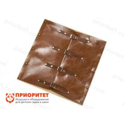 Рамка Монтессори с ремнями на коже_1