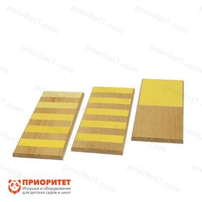 Игровой набор Монтессори «Доски для ощупывания» (3 шт.)