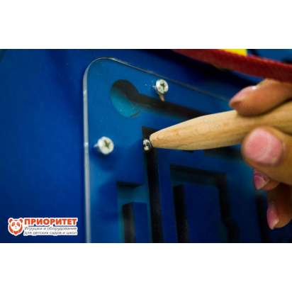 Бизиборд «Подсолнух» с лабиринтом