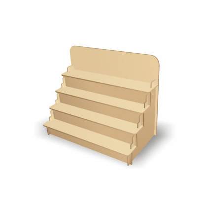 Стеллаж-витрина «Веселая выставка»