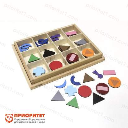 Игровой набор Монтессори «Символы частей речи»