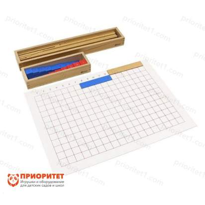 Игровой набор Монтессори «Игра с полосками на вычитание»