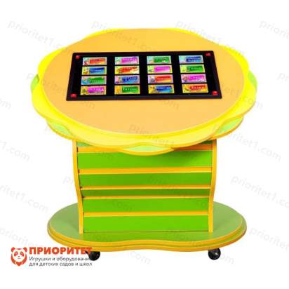 Интерактивный развивающий стол Цветок 3_1