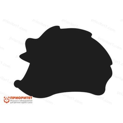 Фигурная грифельная меловая доска «Ежик»