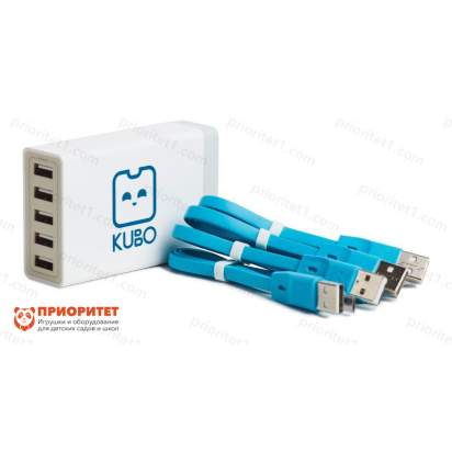 Набор для 8-ми учащихся «Программирование с КУБО» кабели