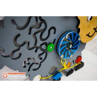 Бизиборд «Добрый ягнёнок» серый