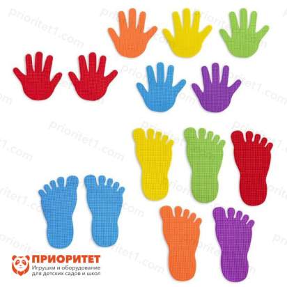 Набор следов «Отпечатки рук и ног»