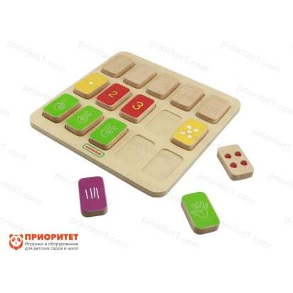 Панель «Пальчики и точки от 1 до 5»