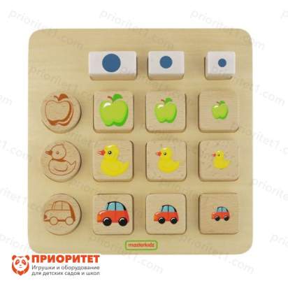 Панель «Сортировка размер и вид» для детей