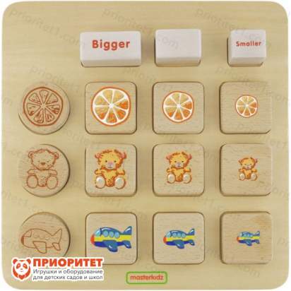 Панель «Сортировка размер и вид» из фанеры