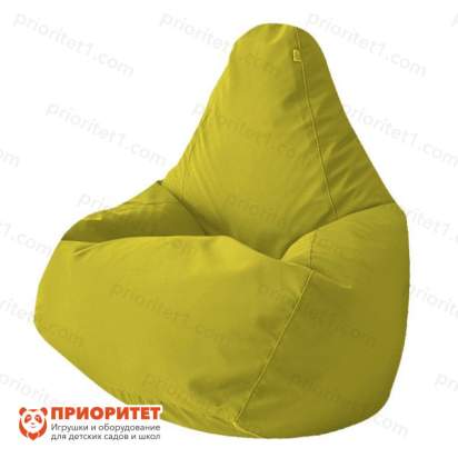 Кресло-мешок «Груша» (микророгожка, лайм)