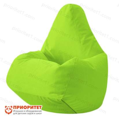 Кресло-мешок «Груша» (велюр бархатистый, салатовый)