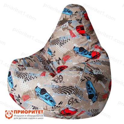 Кресло-мешок «Груша. Рэйсер-01» (велюр)