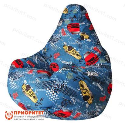 Кресло-мешок «Груша. Рэйсер-02» (велюр)