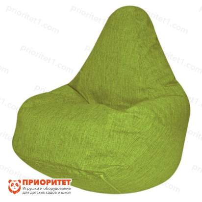 Кресло-мешок «Груша» (рогожка, лайм)