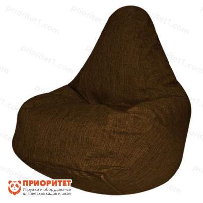 Кресло-мешок «Груша» (рогожка, шоколадный)