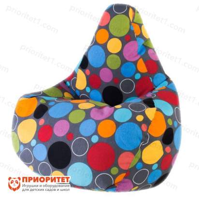 Кресло-мешок «Груша. Боро» (жаккард)