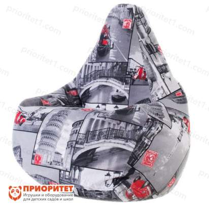 Кресло-мешок «Груша. Колизео» (жаккард)