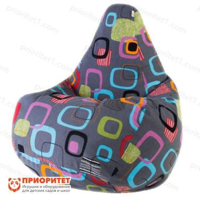 Кресло-мешок «Груша. Мумбо» (жаккард)
