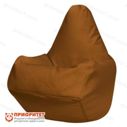 Кресло-мешок «Груша» (экокожа, коричневый)