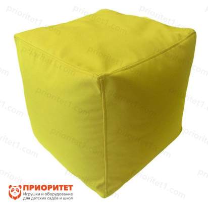 Пуфик «Куб» (микророгожка, лайм)