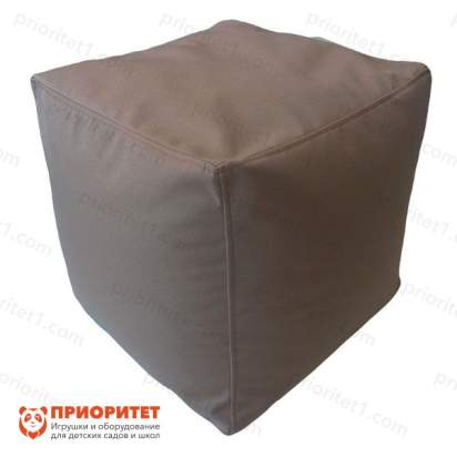 Пуфик «Куб» (микророгожка, серый)