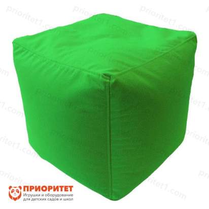 Пуфик «Куб» (велюр, зеленый)