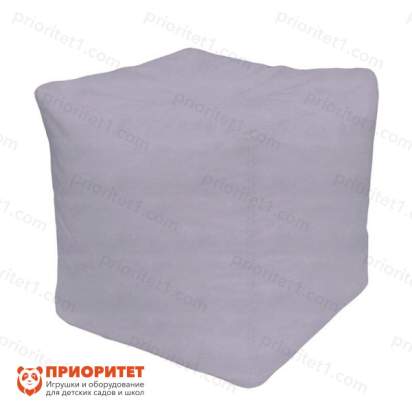 Пуфик «Куб» (велюр, бархатистый сиреневый)