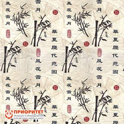 Пуфик «Куб. Бамбу» (жаккард)