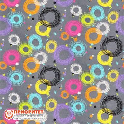 Пуфик «Куб. Кругос» (жаккард)