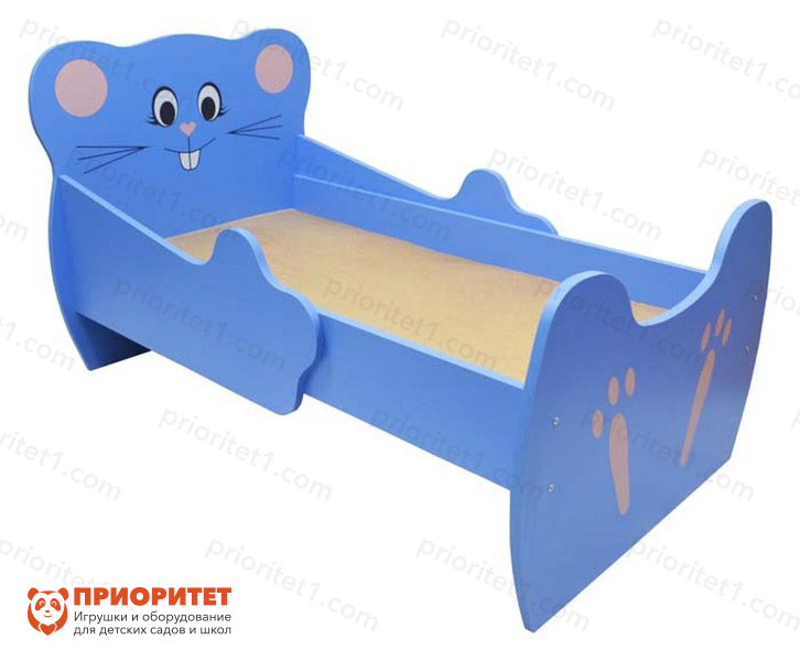 Кровать детская одноярусная «Мышка» (УФ-печать)