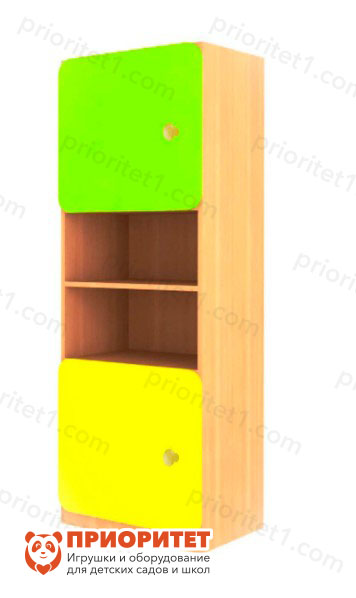 Модульная стенка «Кубик Рубик» модуль №2 (цветной фасад)