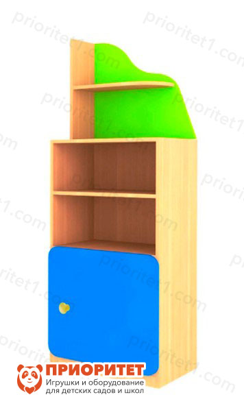 Модульная стенка «Кубик Рубик» модуль №4 (цветной фасад)