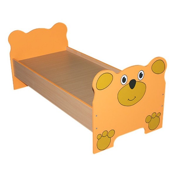 Кровать детская «Медвежонок №1» цветная