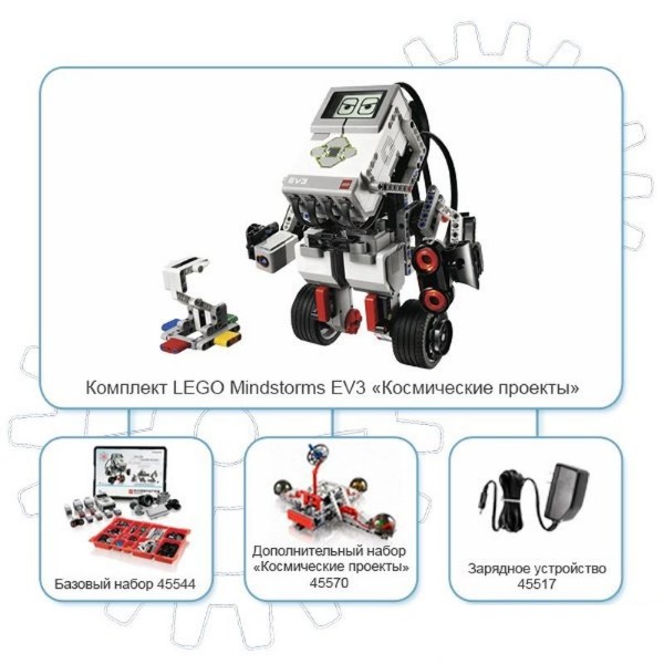 Комплект LEGO Mindstorms EV3 «Космические проекты»