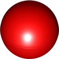 Мяч красный R52