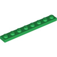 Плитка 1X8 (зеленая)
