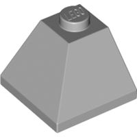 Угловой Кирпичик 2X2 45° внешний (серый)