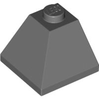 Угловой Кирпичик 2X2/45° внешний (темно-серый)
