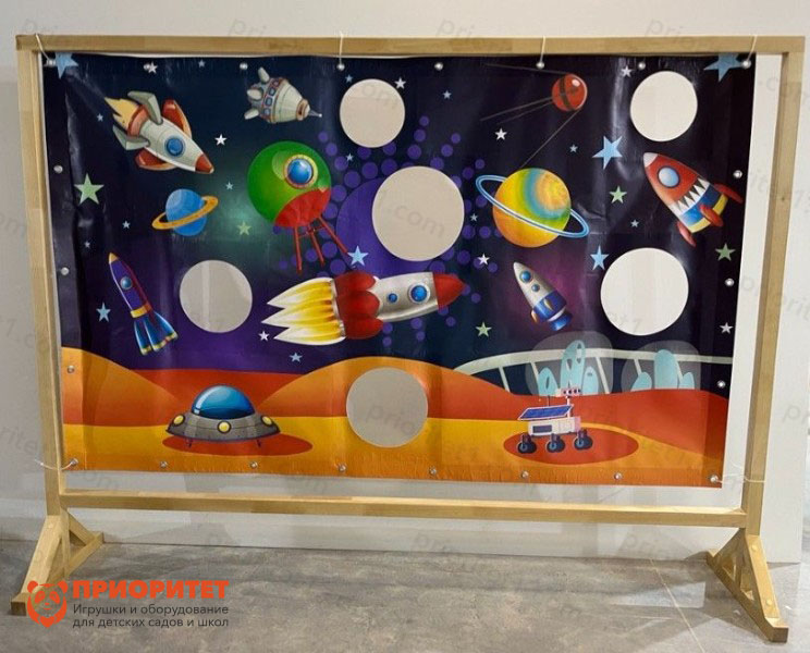 Баннер для метания «Космос» 1,5x2м с каркасом (без установки)