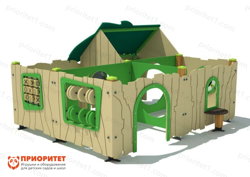 Игровой лабиринт «Тропик» для детской площадки
