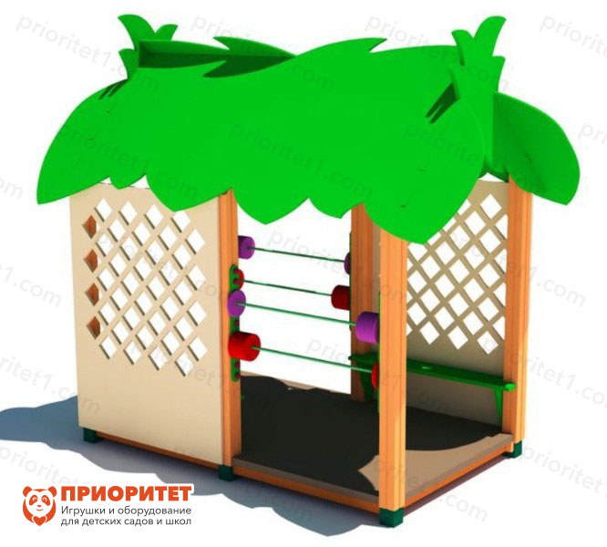 Домик «Хижина» для детской площадки
