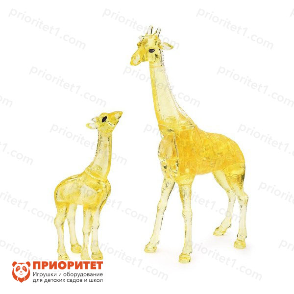 3D головоломка «Два жирафа» 02