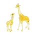 3D головоломка «Два жирафа» 02