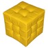 Пуф детский «Кубик» желтый