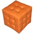 Пуф детский «Кубик» оранжевый