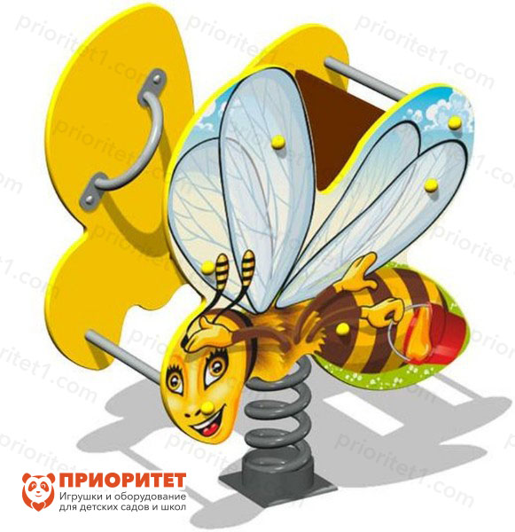 Качалка на пружине Пчела  для детской площадки