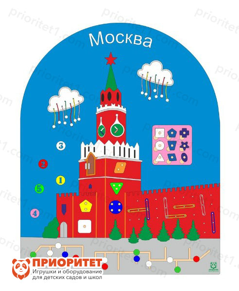 Бизиборд «Город Москва»